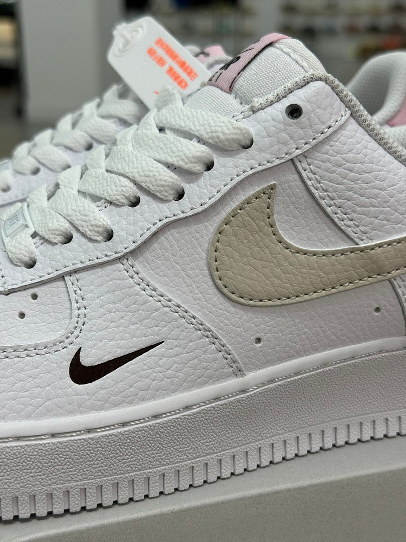 纯原版‼️空军af1小钩白粉色 Nike AIR Force 1 Low 空军一号HF9992-100