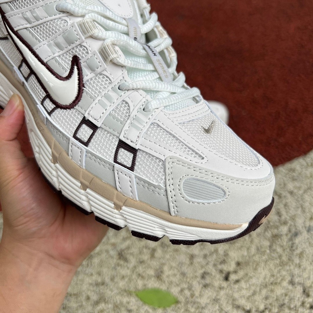 Nike p-6000米白灰棕 Nike  P-6000男子低帮透气时尚休闲鞋 HF0728-201