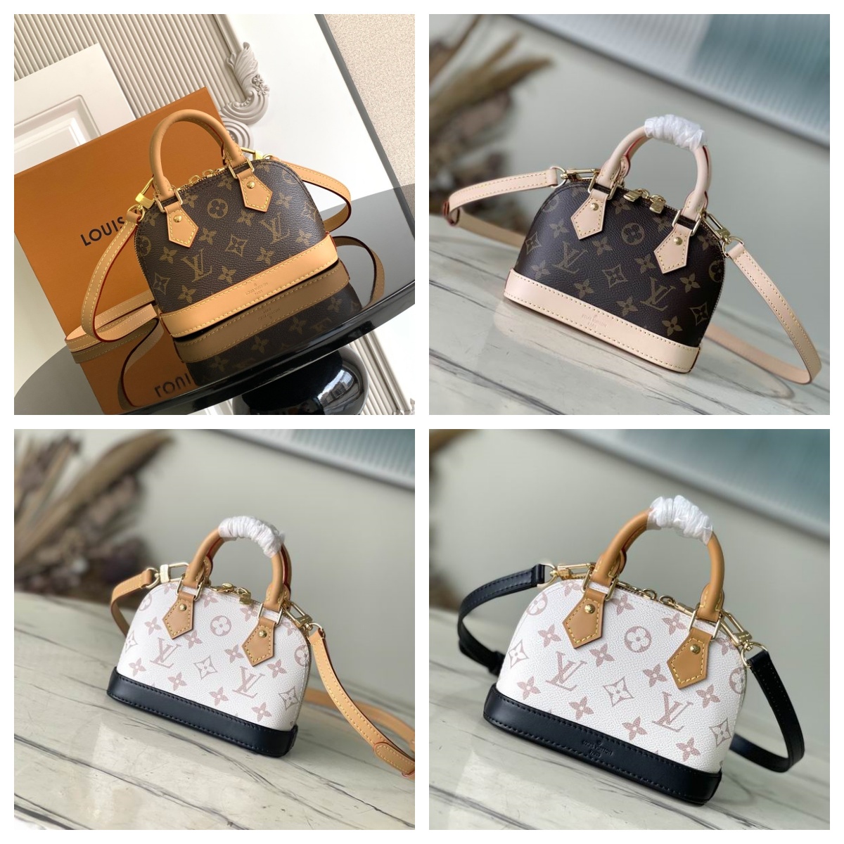 L X V Handbag 18x12x8cm（Multiple colors）