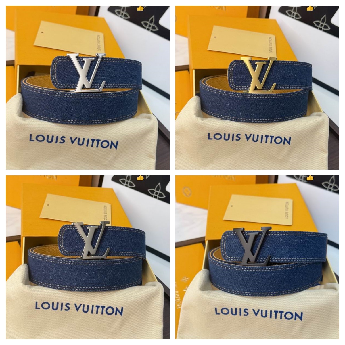L X V 35mm Belt（Multiple colors）