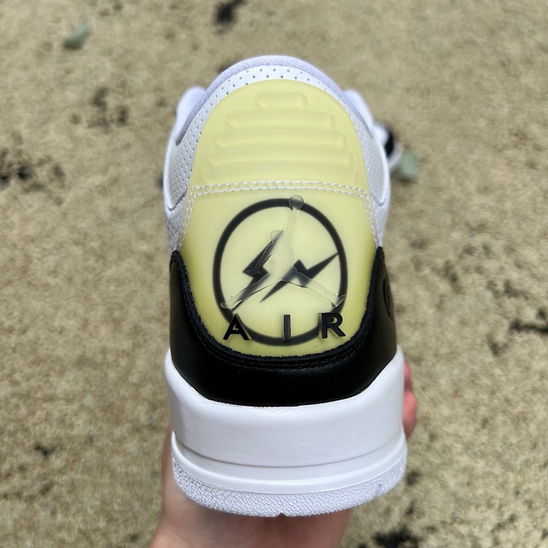 aj3闪电藤原浩 RN纯原版 Air Jordan 3 AJ3 x Fragment藤原浩联名闪电DA3595-100