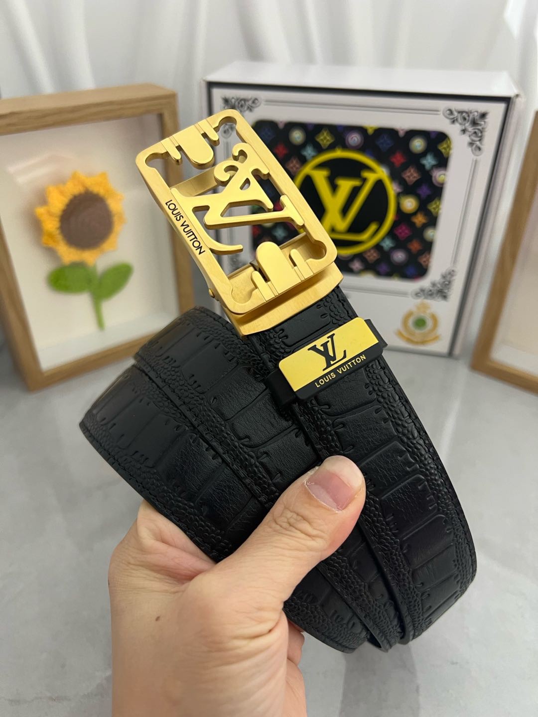 L X V 35mm Belt(Multiple colors) detail 3