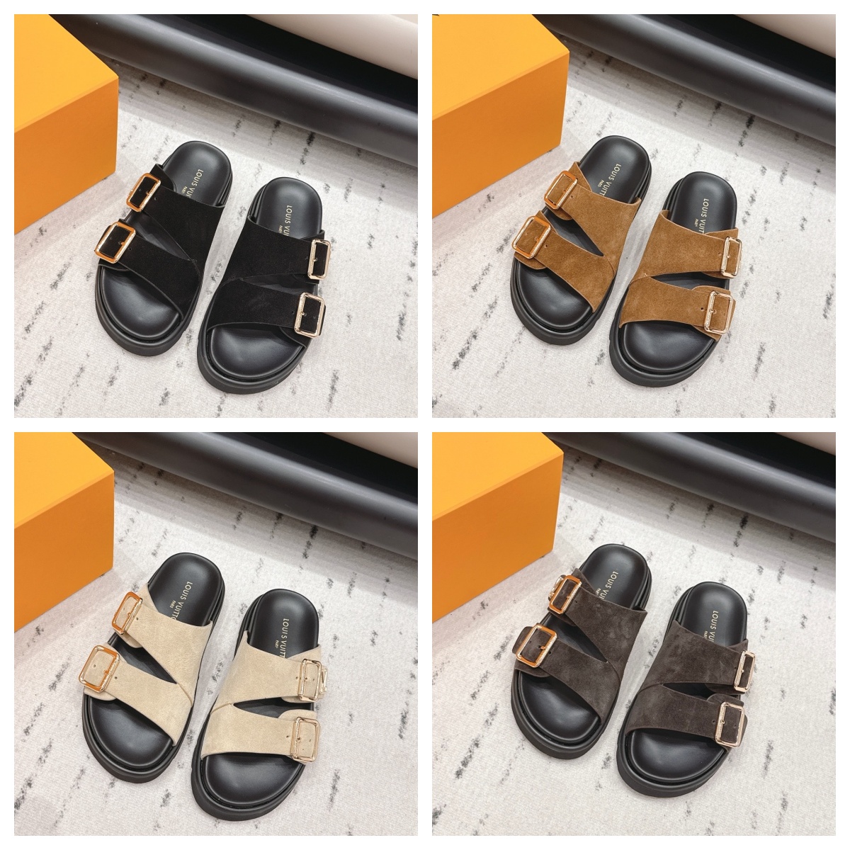 L X V SLIPPERS（Multiple colors）
