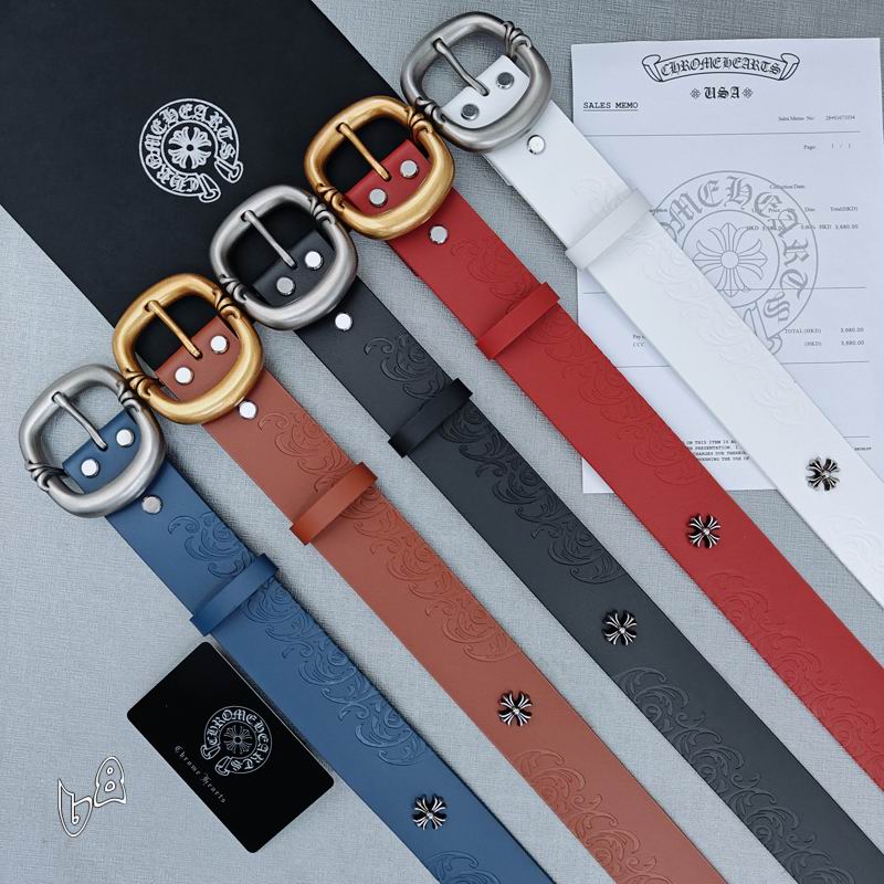 Chrome H 38mm Belt（Multiple colors）