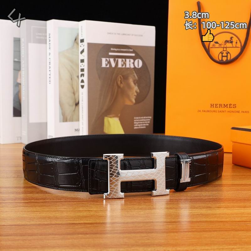 Herms 38mm Belt(Multiple colors) detail 4