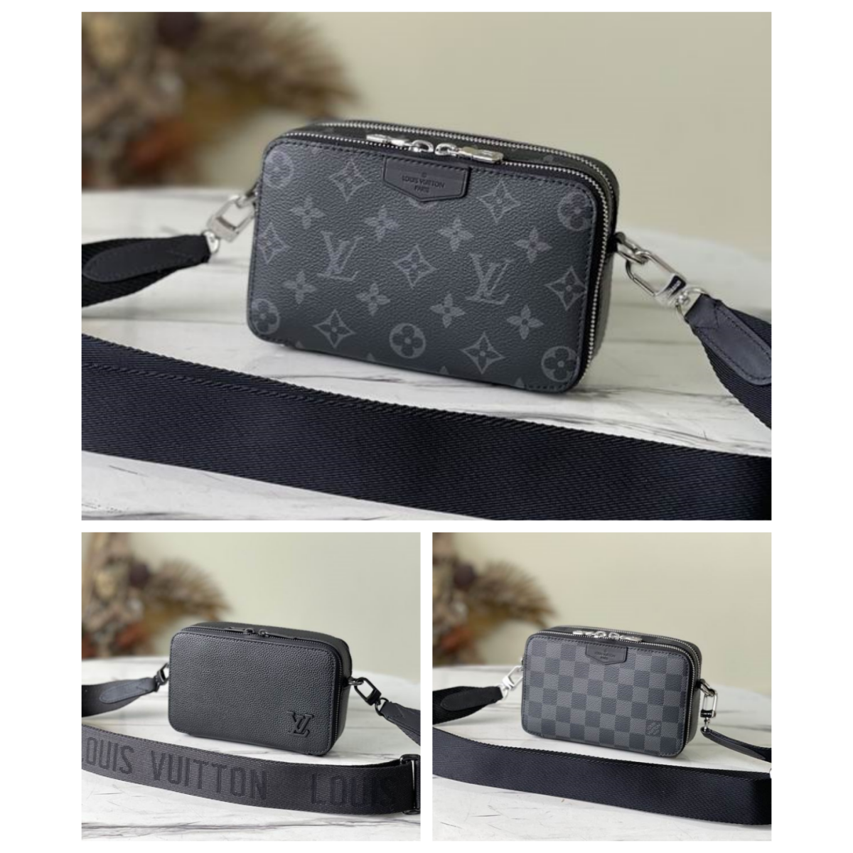 L X V Messenger Bags 18.5x11x6.5cm