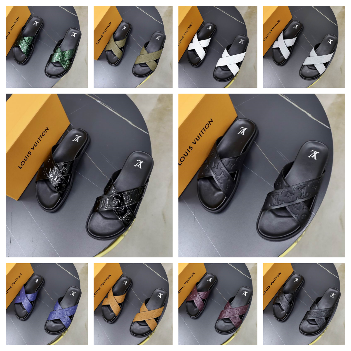 L X V Slippers（Multiple colors）