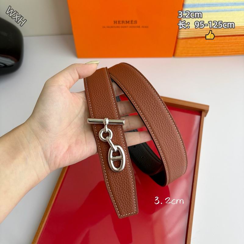 Herms 32mm Belt(Multiple colors) detail 14