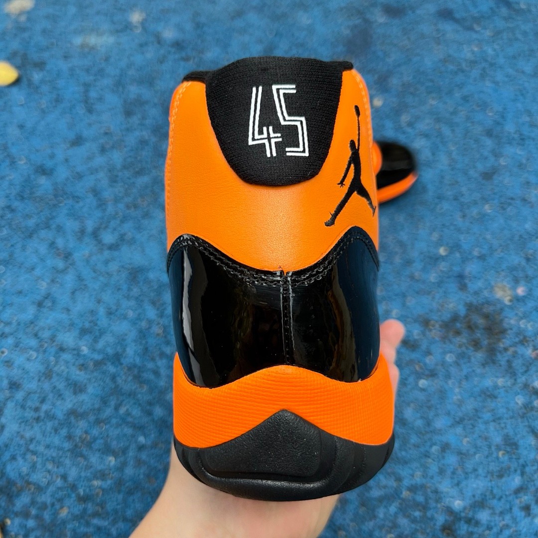 aj11黑橙高帮 Air Jordan 11 CT8012-800