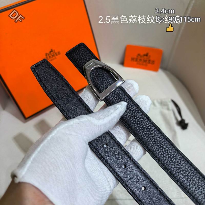 Herms 24mm Belt(Multiple colors) detail 24