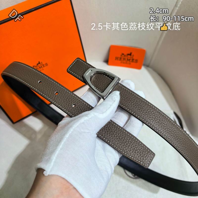 Herms 24mm Belt(Multiple colors) detail 14