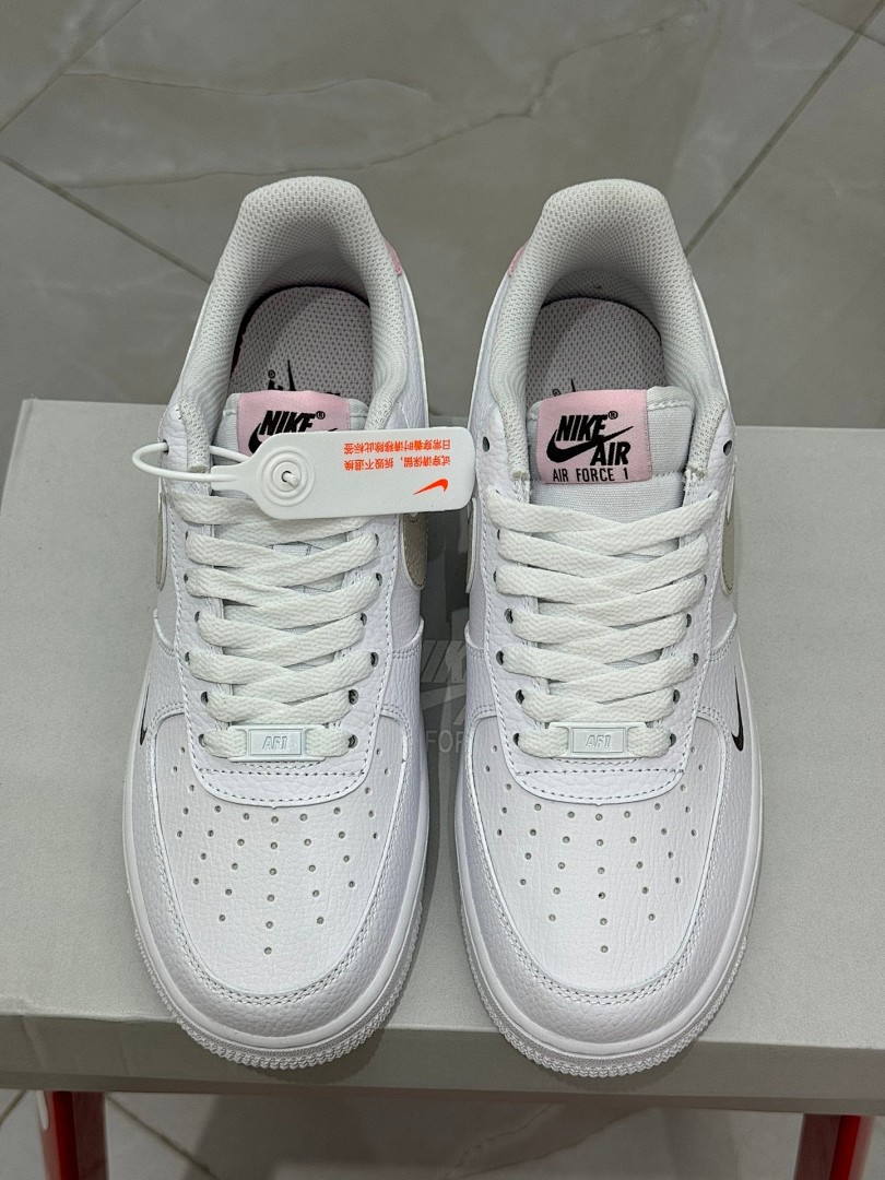 纯原版‼️空军af1小钩白粉色 Nike AIR Force 1 Low 空军一号HF9992-100