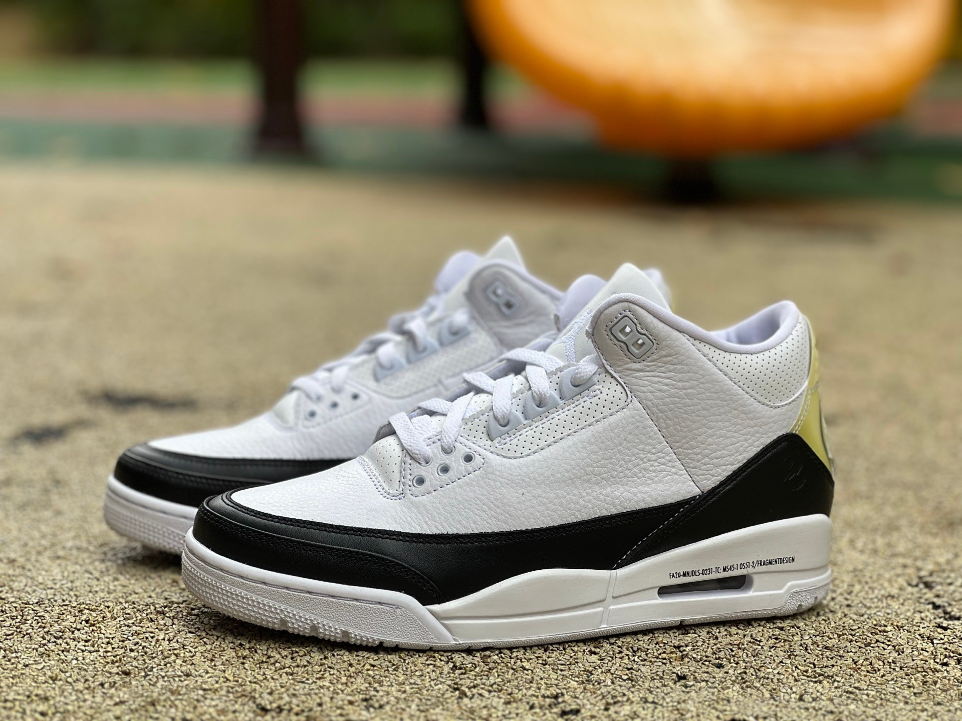 aj3闪电藤原浩 RN纯原版 Air Jordan 3 AJ3 x Fragment藤原浩联名闪电DA3595-100