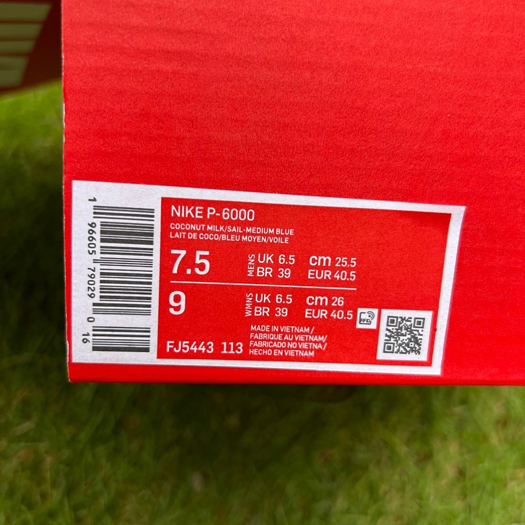 Nike p-6000米黄蓝 Nike/耐 新款P-6000 低帮透气时尚休闲鞋 fj5443-113