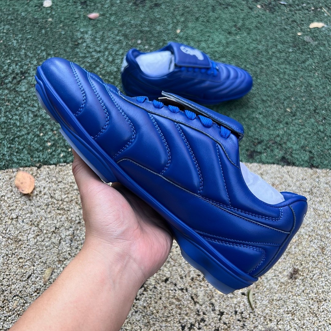 LOUIS VUITTON Footprint Soccer lv足球鞋 蓝色 尺码：39-45   52