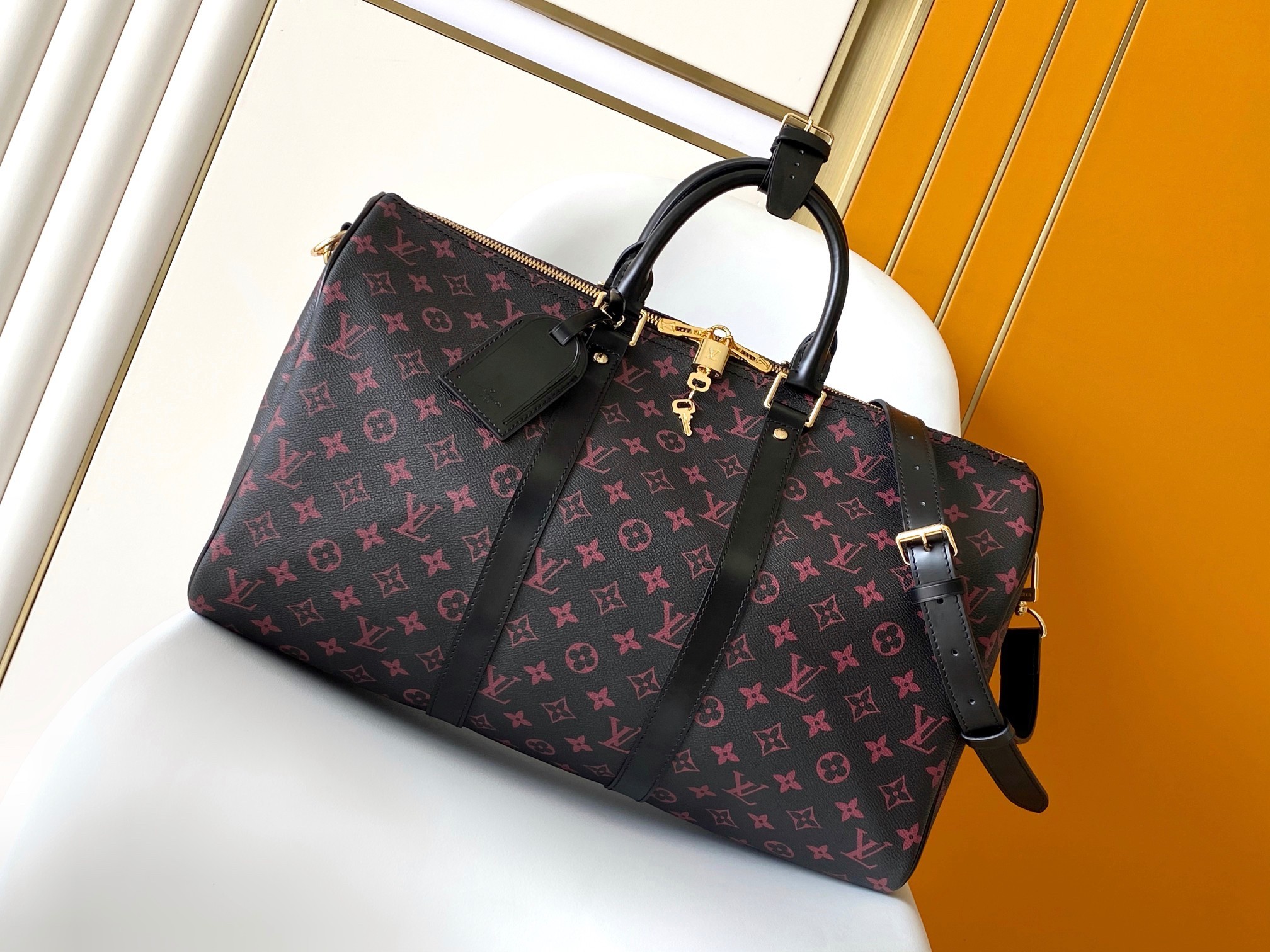 L X V Keepall M12441 Size：45x27x20cm