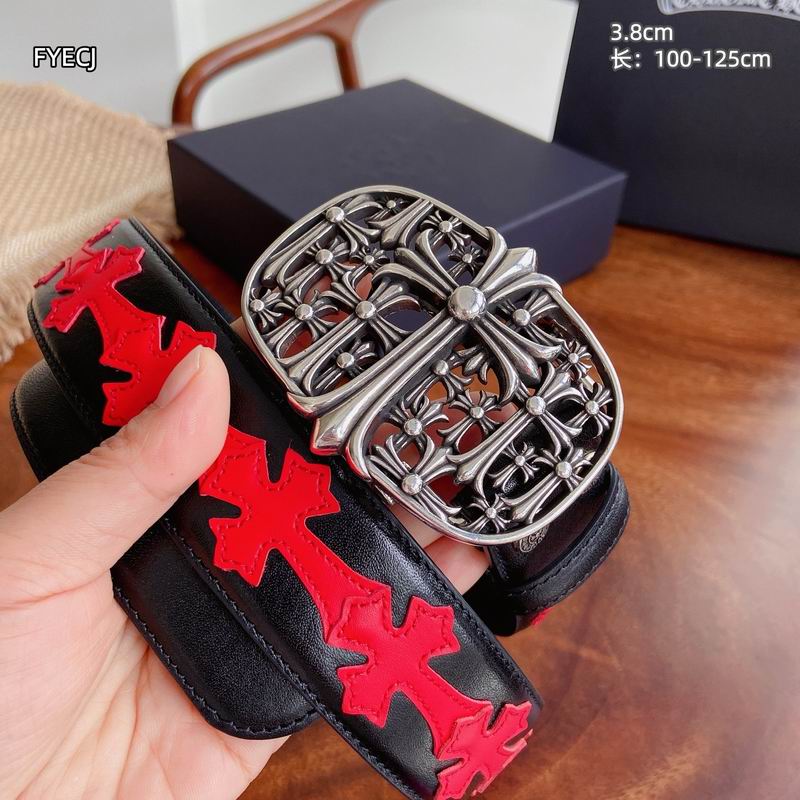 Chrome H Belt Wide 3.8cm(Multiple colors) detail 7