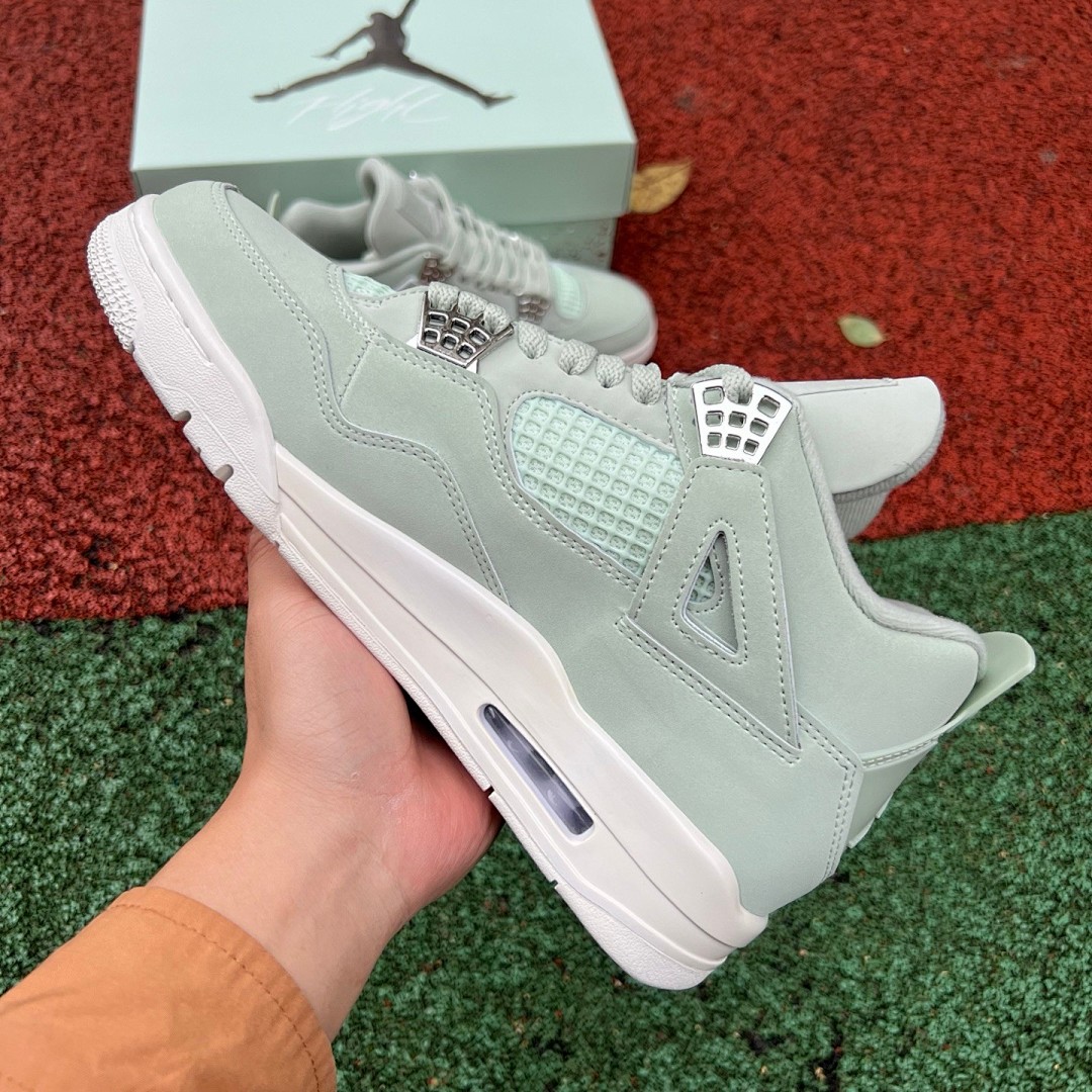 aj4海泡沫 浅绿色 头层 Air Jordan 4 “Seafoam”HV0823-003