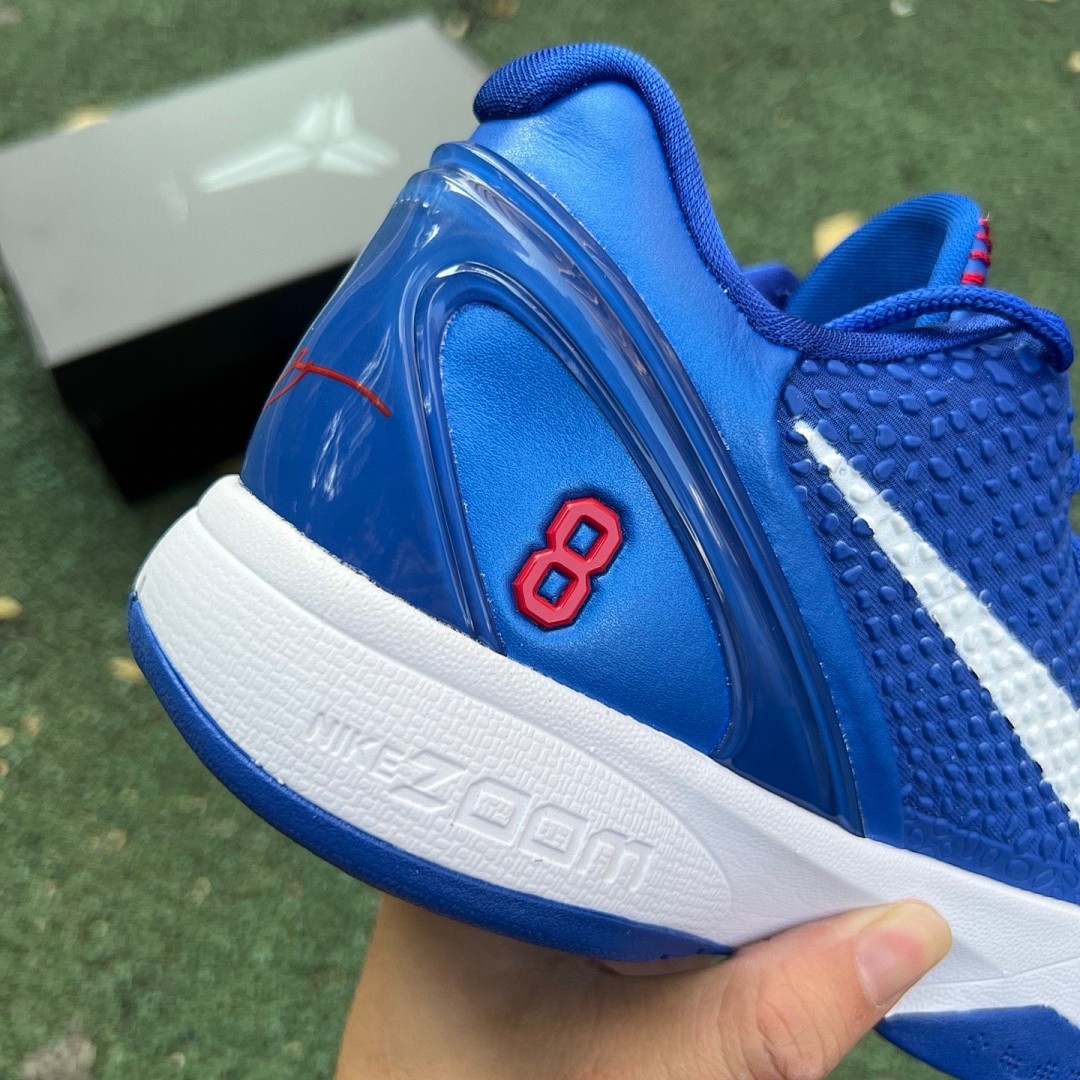科比6蓝白 道奇 s2纯原版 Nike Kobe 6 Protro 