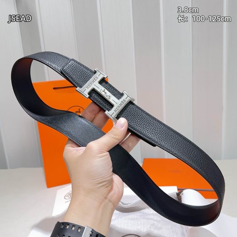 Herms belt Wide 3.8cm(Multiple colors) detail 3