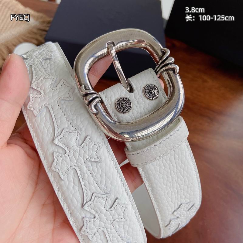 Chrome H Belt Wide 3.8cm(Multiple colors) detail 4