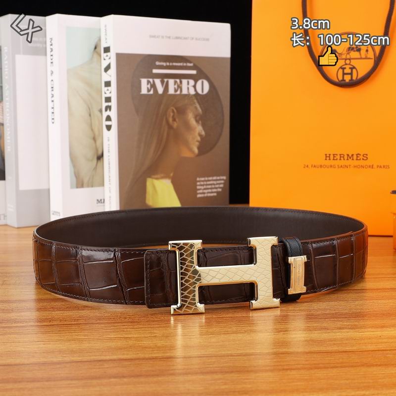 Herms 38mm Belt(Multiple colors) detail 8