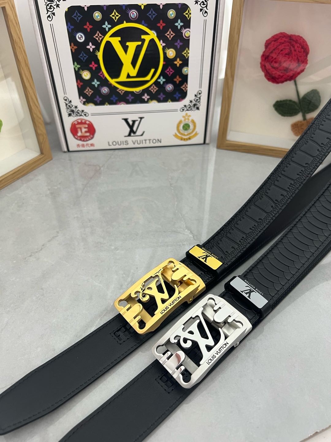 L X V 35mm Belt（Multiple colors）