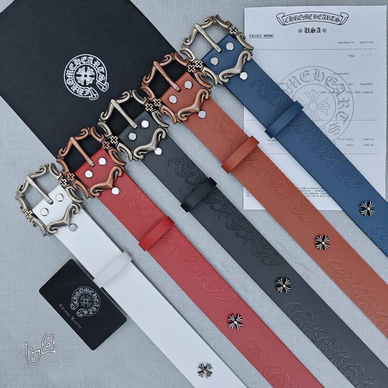 Chrome H 38mm Belt（Multiple colors）