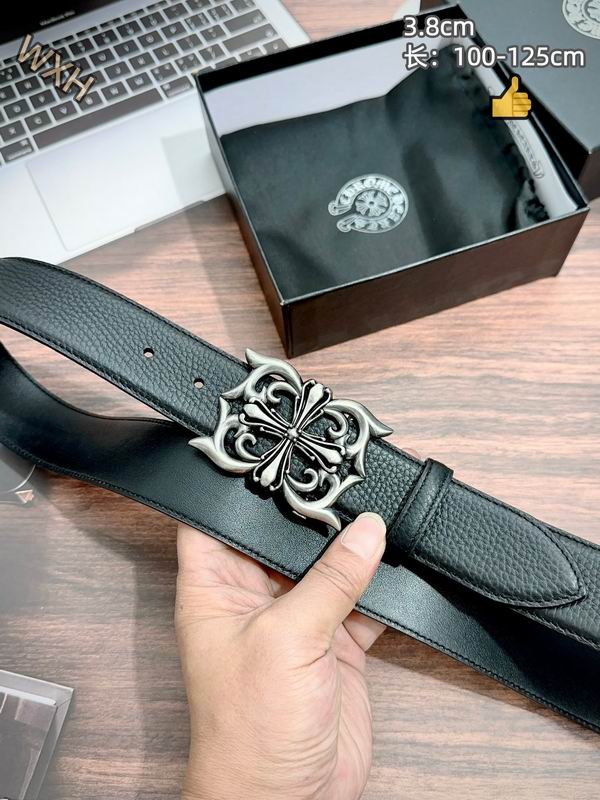 Chrome H 38mm Belt detail 4