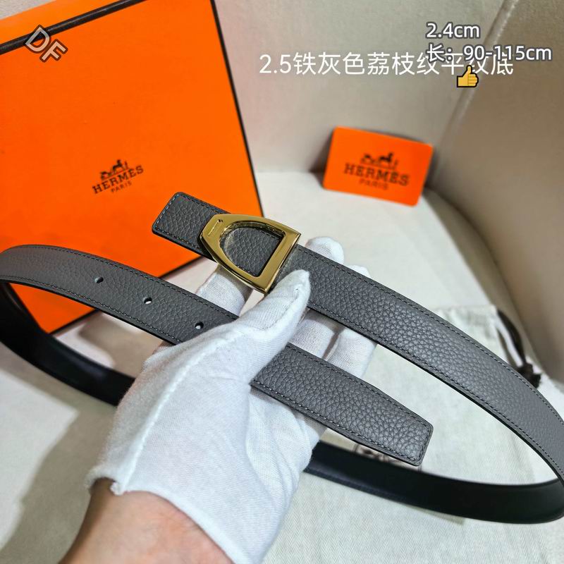 Herms 24mm Belt(Multiple colors) detail 10