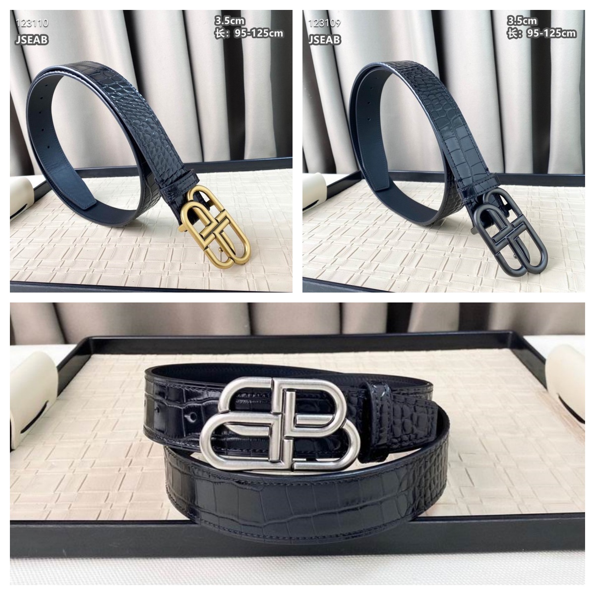 BLCG Belt Wide 3.5cm（Multiple colors）