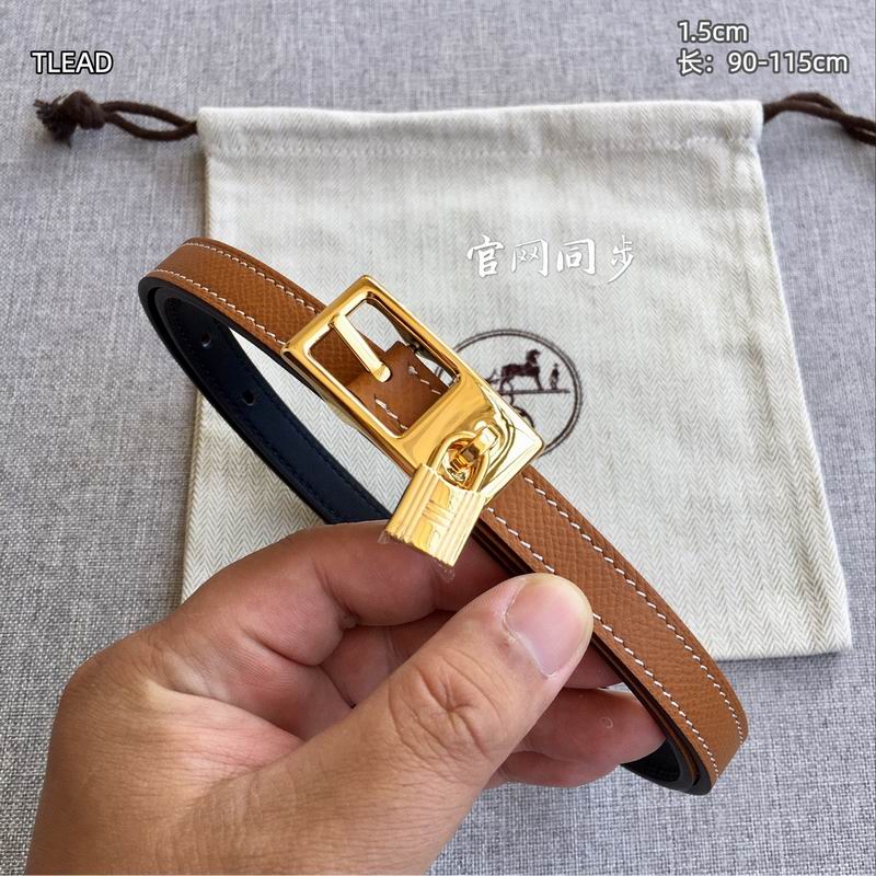 Herms 15mm Belt(Multiple colors) detail 9