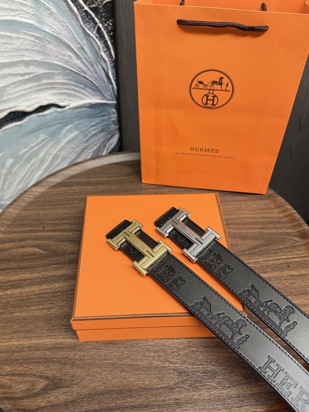 Herms belt(Multiple colors) detail 3