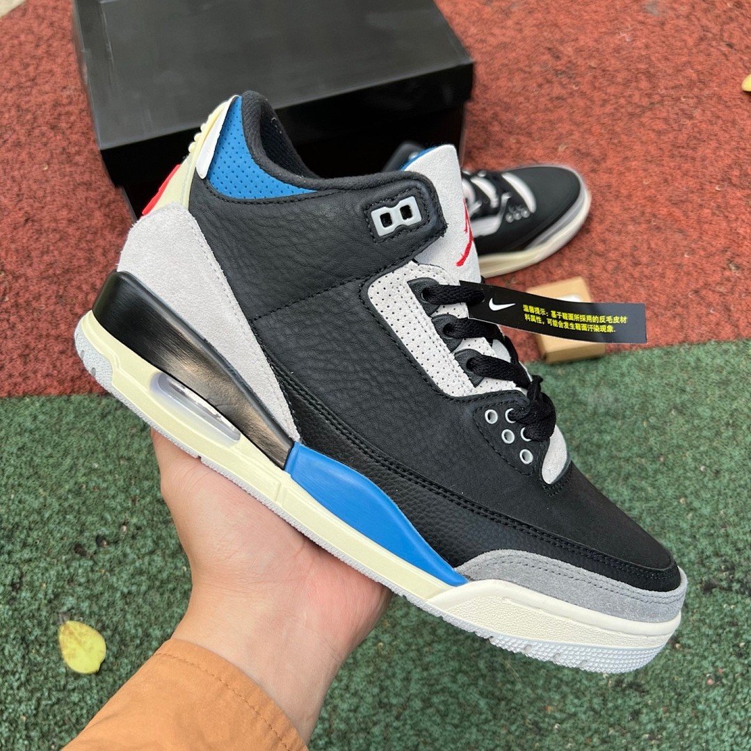 aj3黑蓝灰 Air Jordan 3 OG 