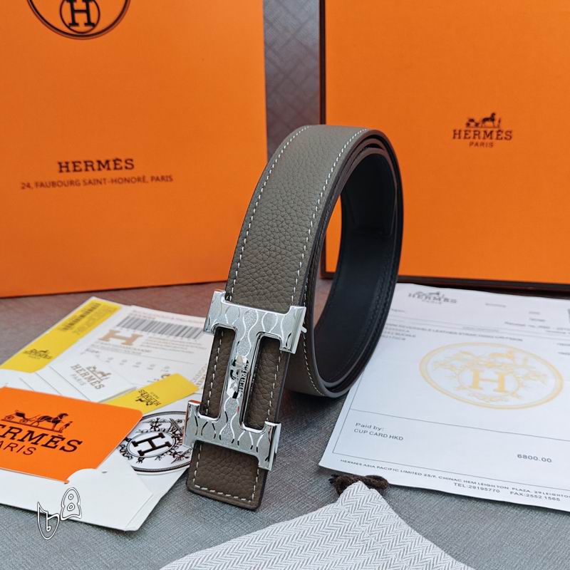 Herms 32mm Belt(Multiple colors) detail 3