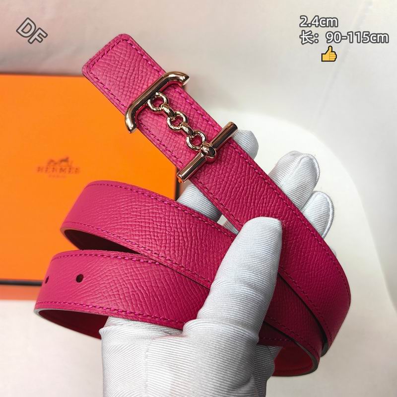 Herms 24mm Belt(Multiple colors) detail 13