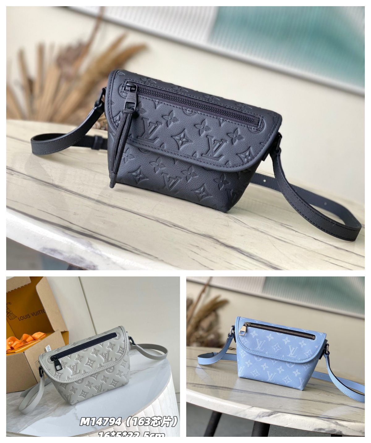 L X V PULSE M14794/M12636 22.5x16x5cm（Multiple colors）