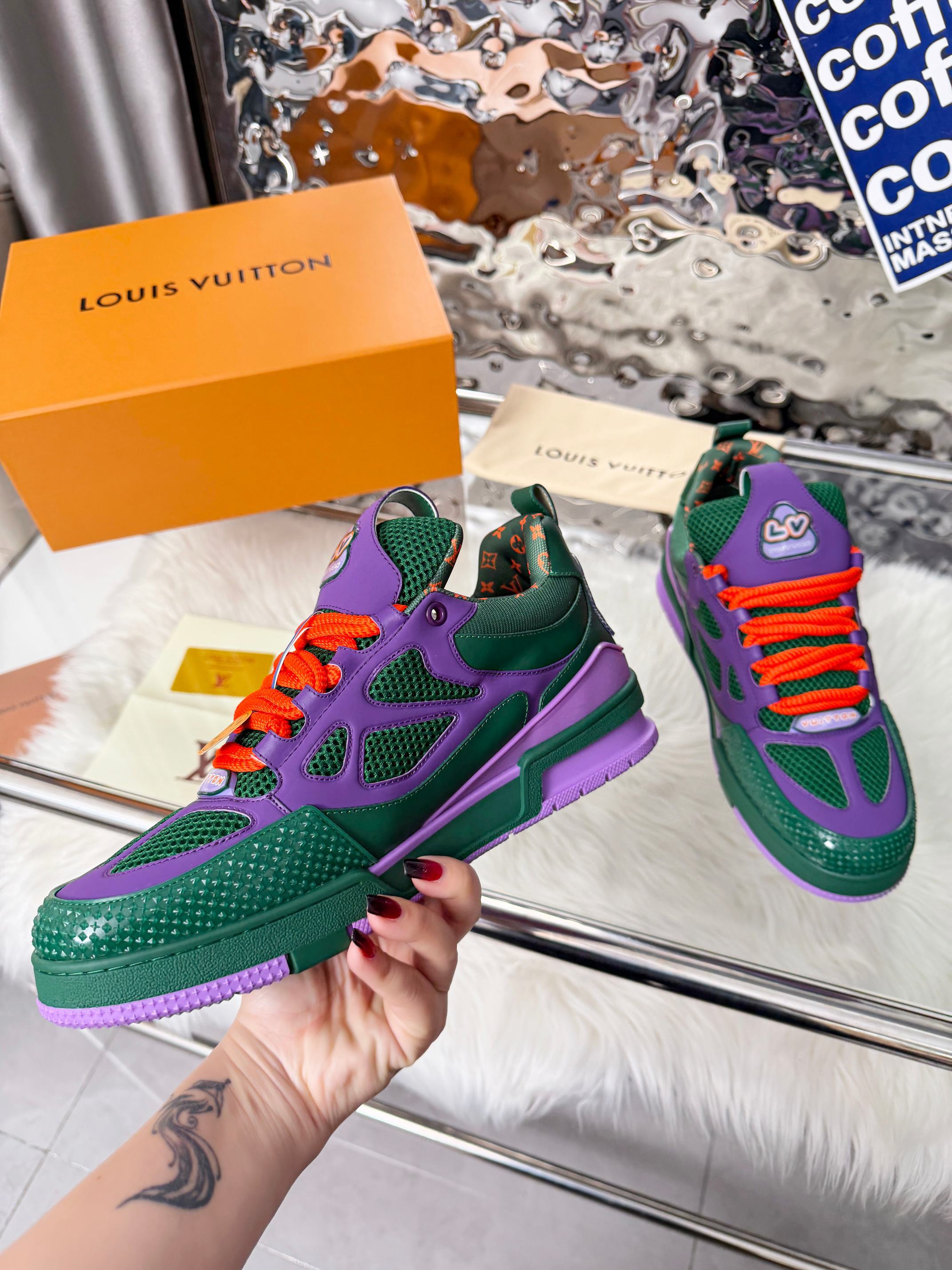 L X V TRAINER Sneakers 2025 detail 5
