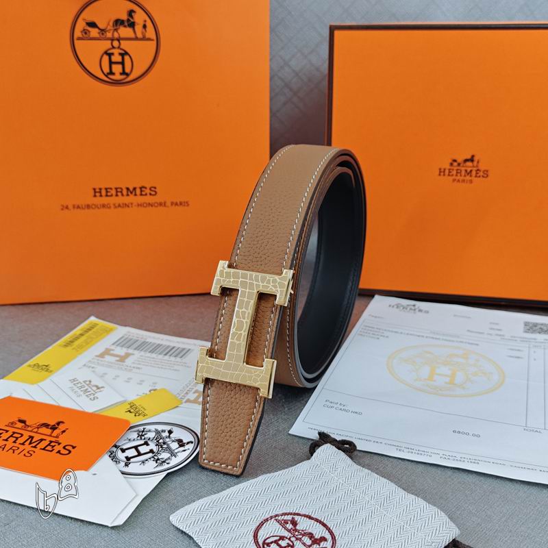 Herms 32mm Belt(Multiple colors) detail 7