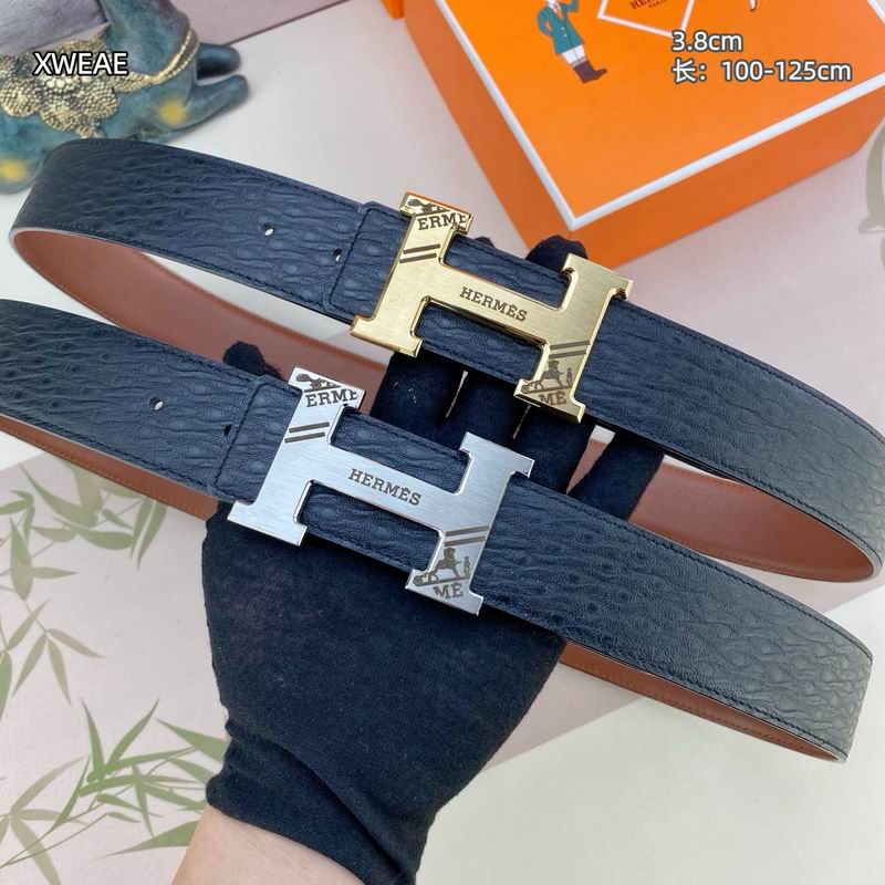 Herms belt Wide 3.8cm（Multiple colors）