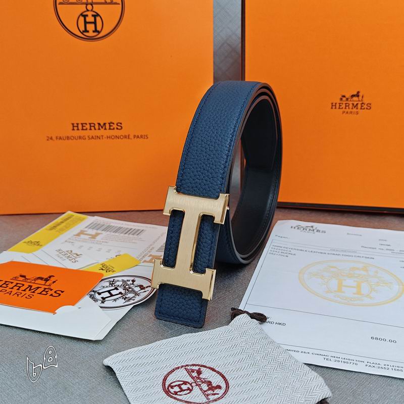 Herms 32mm Belt(Multiple colors) detail 7