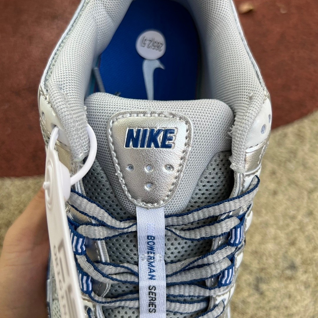 Nike P-6000白蓝银 Nike耐克男鞋 P-6000 PRM 网面透气耐磨运动训练复古跑步鞋 BV1021-001