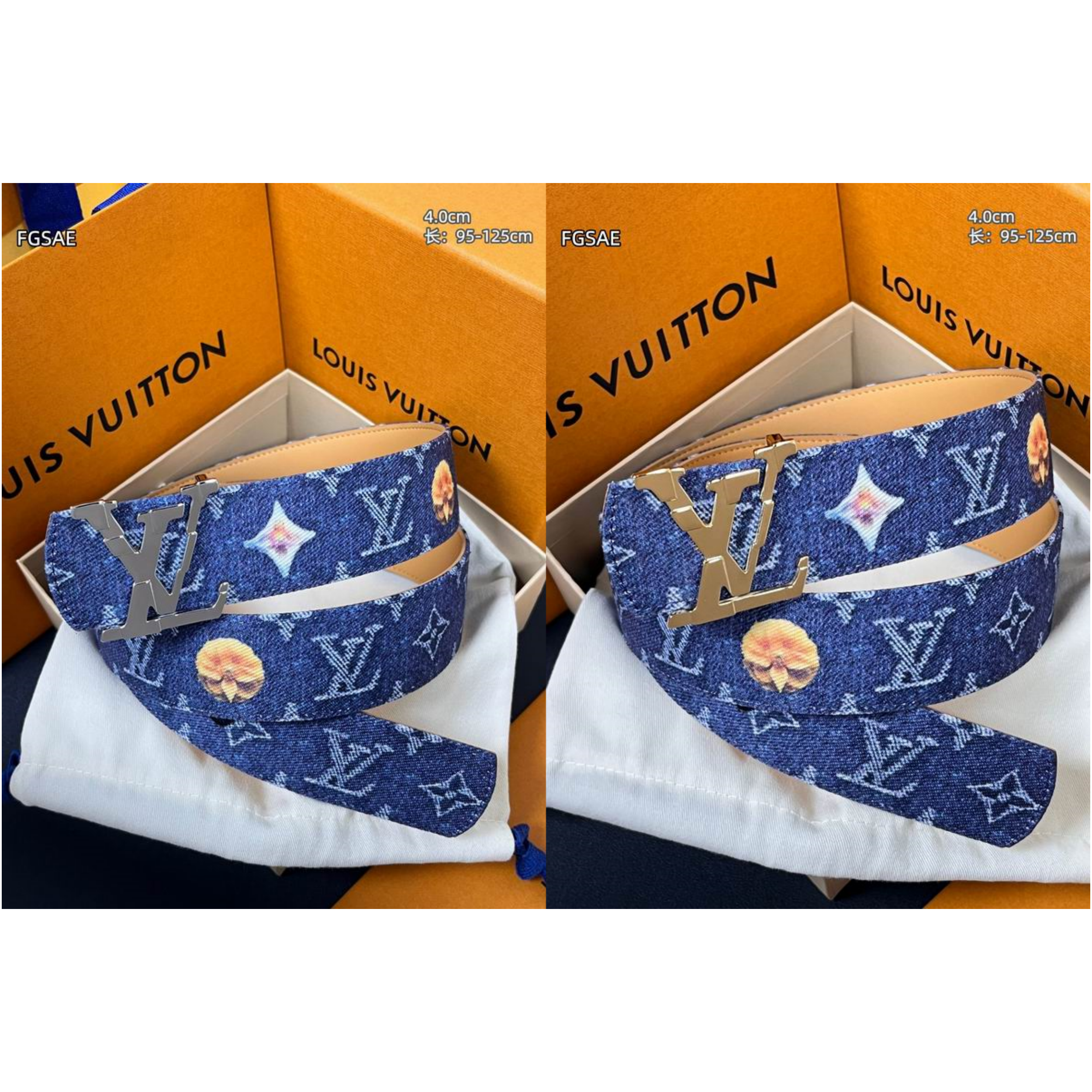 L X V 40mm Belt（Multiple colors）