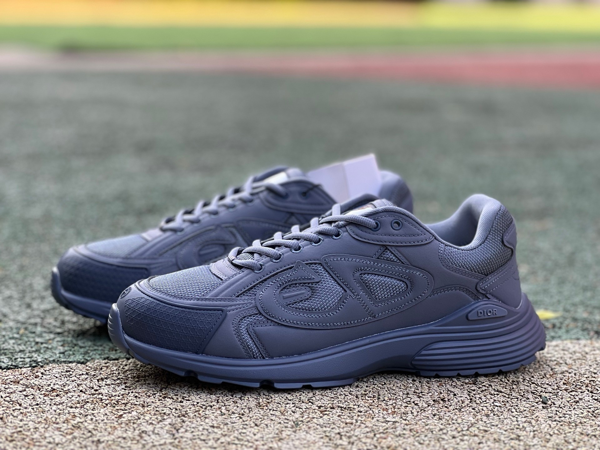 STONE ISLAND x DIOR迪奥 B30 Mesh Runner CD鞋 石头岛 蓝色