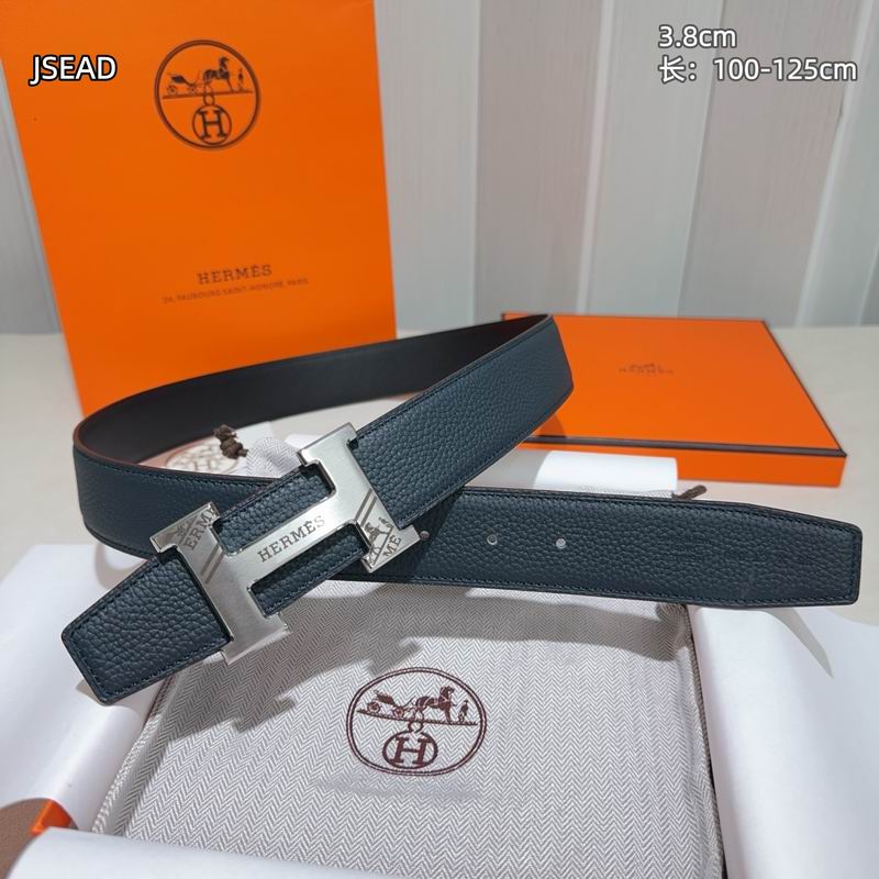 Herms belt Wide 3.8cm(Multiple colors) detail 4
