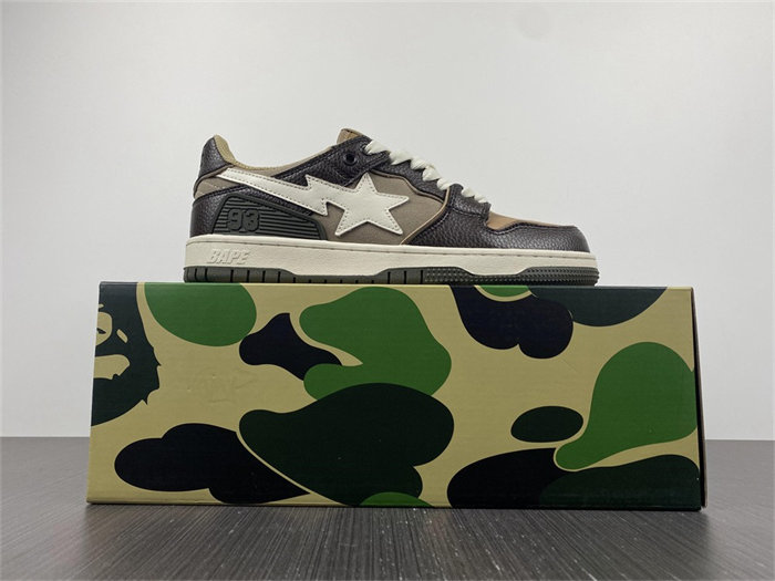 BAP SK8 Sta Brown Ivory detail 4