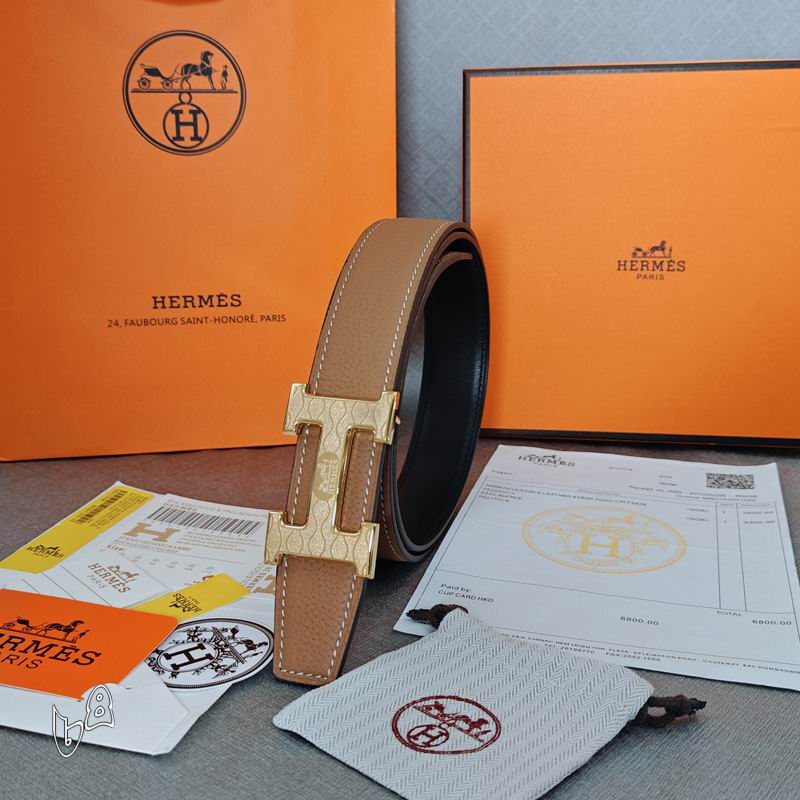 Herms 32mm Belt(Multiple colors) detail 8