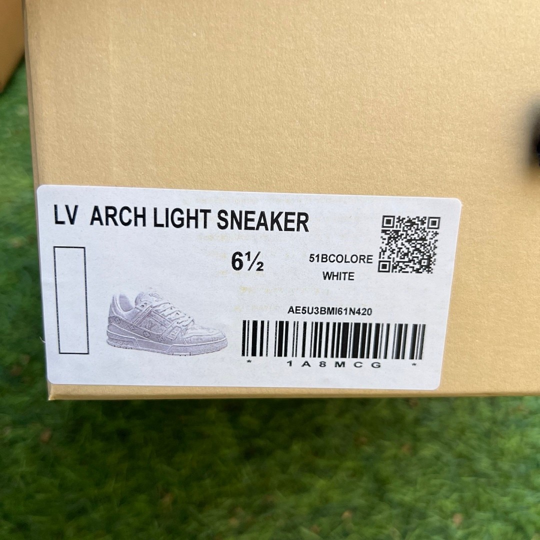 LOUIS VUITTON Trainer 白灰 尺码：35-46 y纯原版‼️   58