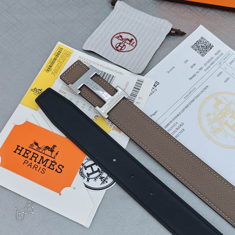 Herms 32mm Belt(Multiple colors) detail 14