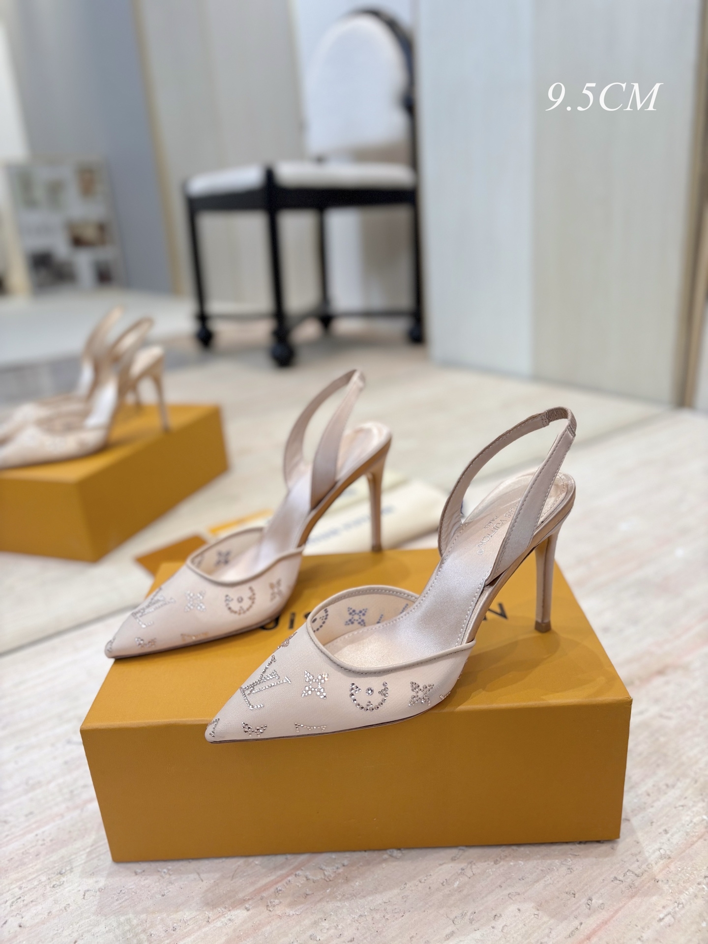 L X V High Heels 9.5cm（Multiple colors）
